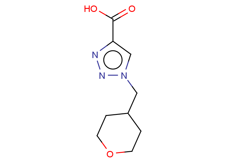 1-[(oxan-4-yl)methyl]-1H-1,2,3-triazole-4-carboxylic acid