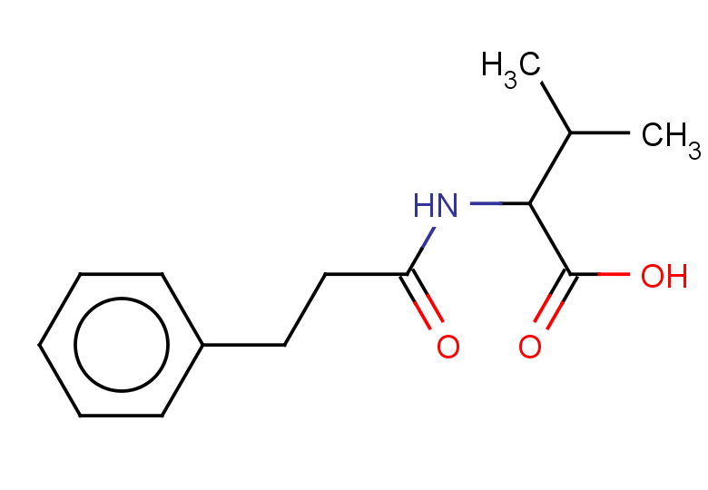 3-methyl-2-(3-phenylpropanamido)butanoic acid