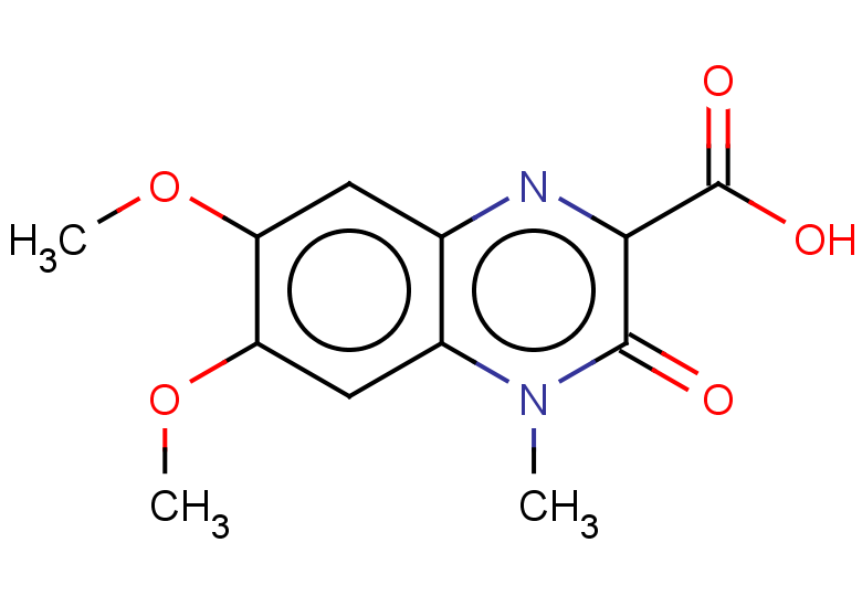 6,7-dimethoxy-4-methyl-3-oxo-3,4-dihydroquinoxaline-2-carboxylic acid