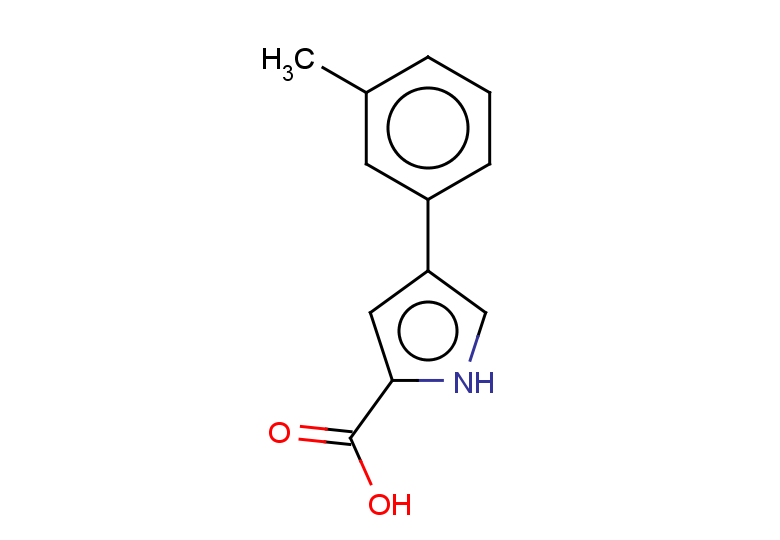 4-(3-methylphenyl)-1?-pyrrole-2-carboxylic acid