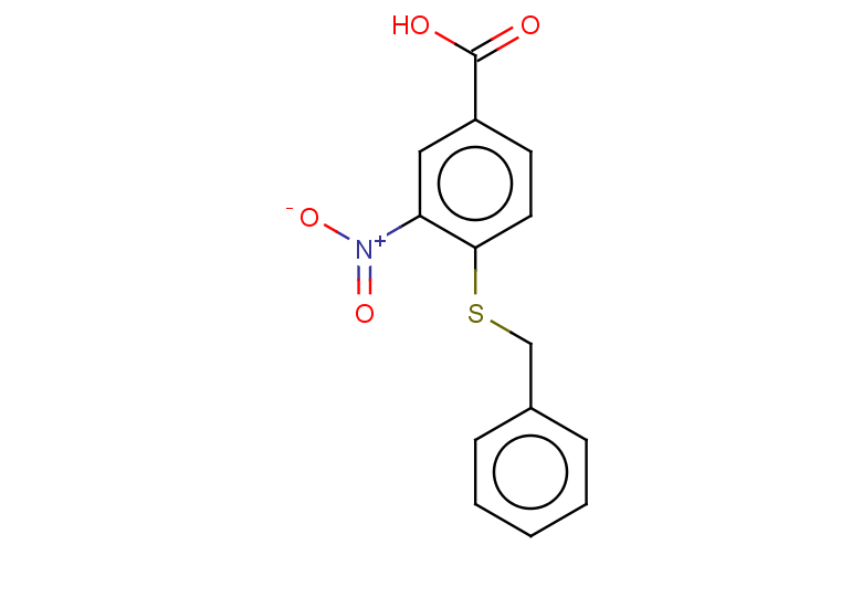 4-(benzylsulfanyl)-3-nitrobenzoic acid