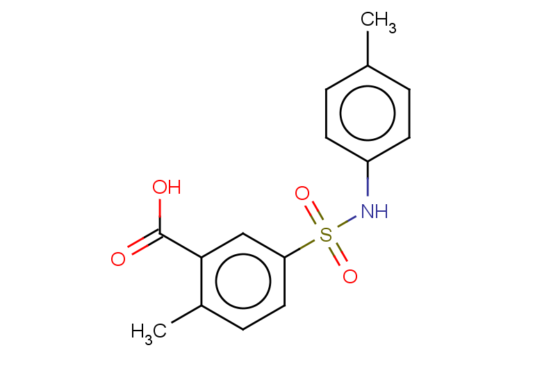2-methyl-5-[(4-methylphenyl)sulfamoyl]benzoic acid