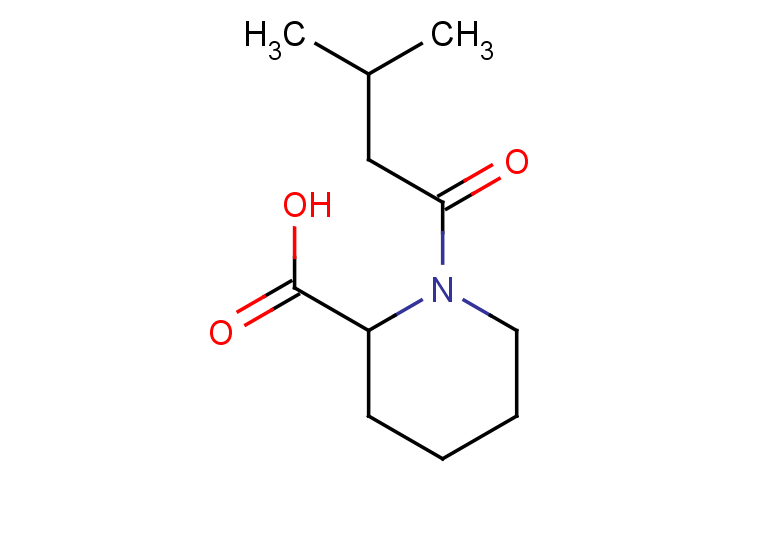 1-(3-methylbutanoyl)piperidine-2-carboxylic acid