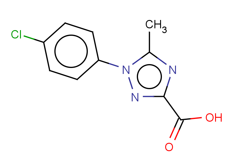 1-(4-chlorophenyl)-5-methyl-1H-1,2,4-triazole-3-carboxylic acid