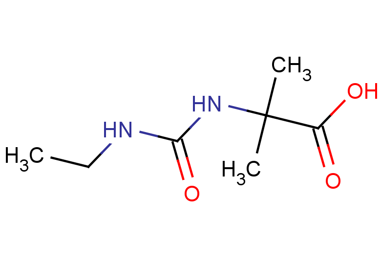 2-[(ethylcarbamoyl)amino]-2-methylpropanoic acid