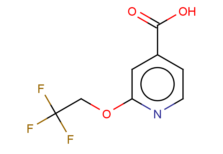 2-(2,2,2-trifluoroethoxy)pyridine-4-carboxylic acid