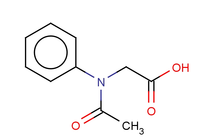 2-(N-phenylacetamido)acetic acid