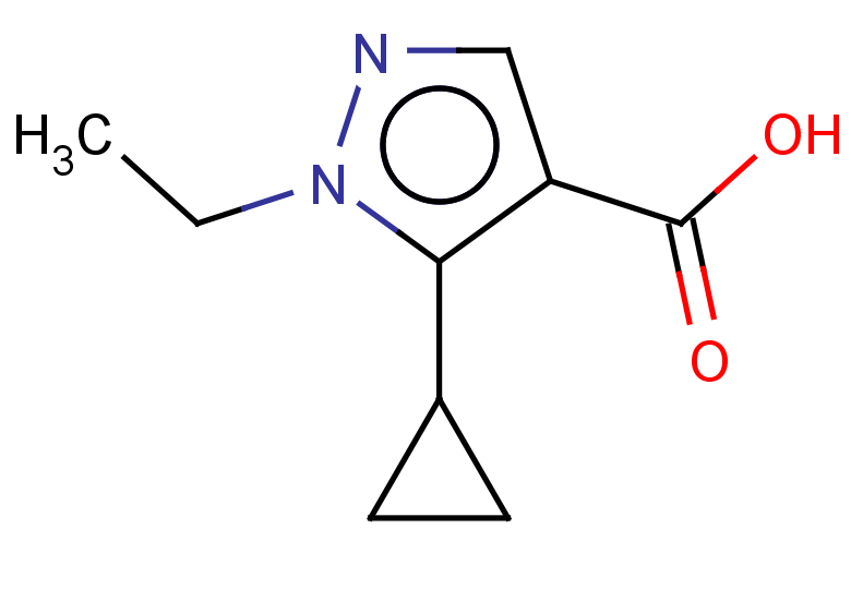 5-cyclopropyl-1-ethyl-1H-pyrazole-4-carboxylic acid