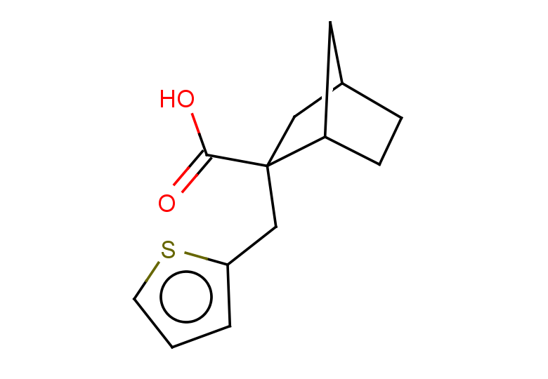 2-(thiophen-2-ylmethyl)bicyclo[2.2.1]heptane-2-carboxylic acid