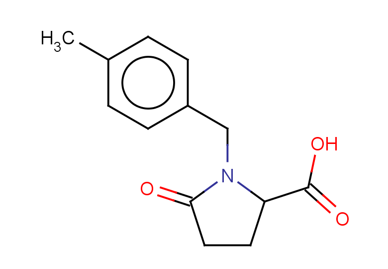 1-[(4-methylphenyl)methyl]-5-oxopyrrolidine-2-carboxylic acid