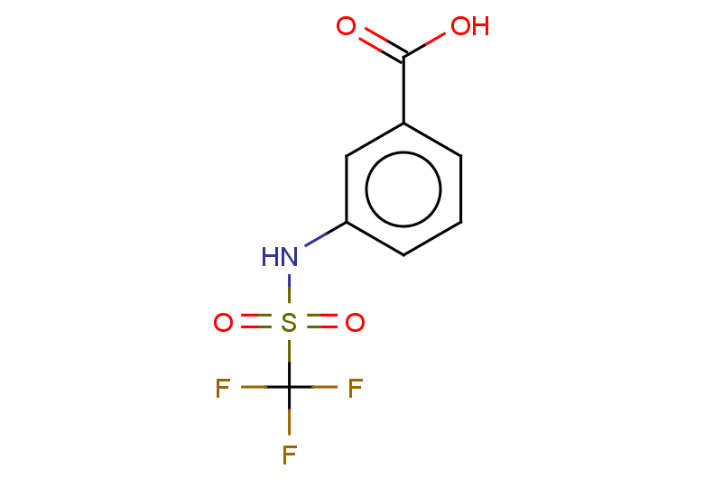 3-trifluoromethanesulfonamidobenzoic acid
