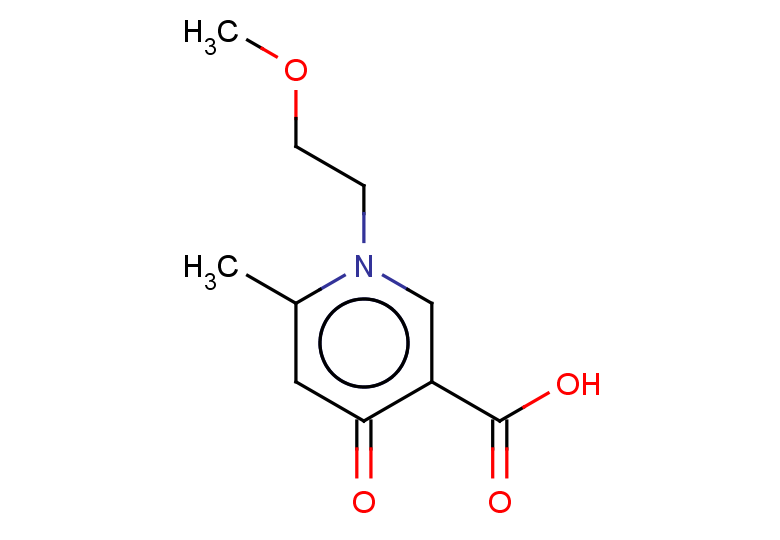 1-(2-methoxyethyl)-6-methyl-4-oxo-1,4-dihydropyridine-3-carboxylic acid