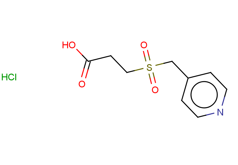 3-(pyridin-4-ylmethanesulfonyl)propanoic acid hydrochloride