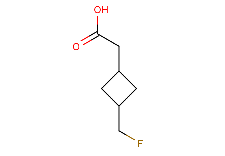 2-[3-(fluoromethyl)cyclobutyl]acetic acid, Mixture of diastereomers