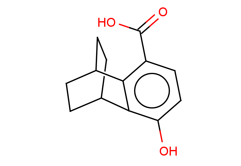 6-hydroxytricyclo[6.2.2.0,2,7]dodeca-2(7),3,5-triene-3-carboxylic acid