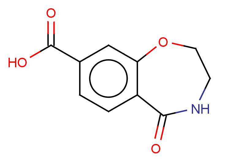 5-oxo-2,3,4,5-tetrahydro-1,4-benzoxazepine-8-carboxylic acid
