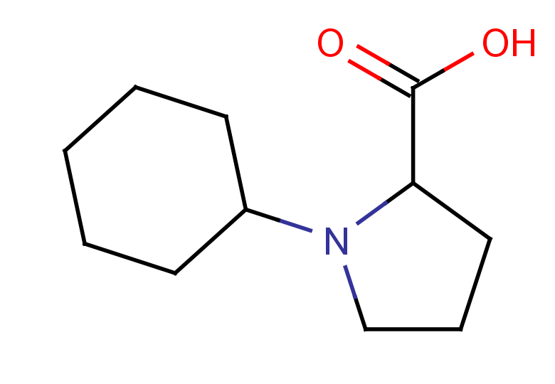 1-cyclohexylpyrrolidine-2-carboxylic acid