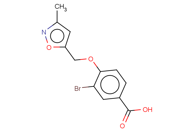 3-bromo-4-[(3-methyl-1,2-oxazol-5-yl)methoxy]benzoic acid