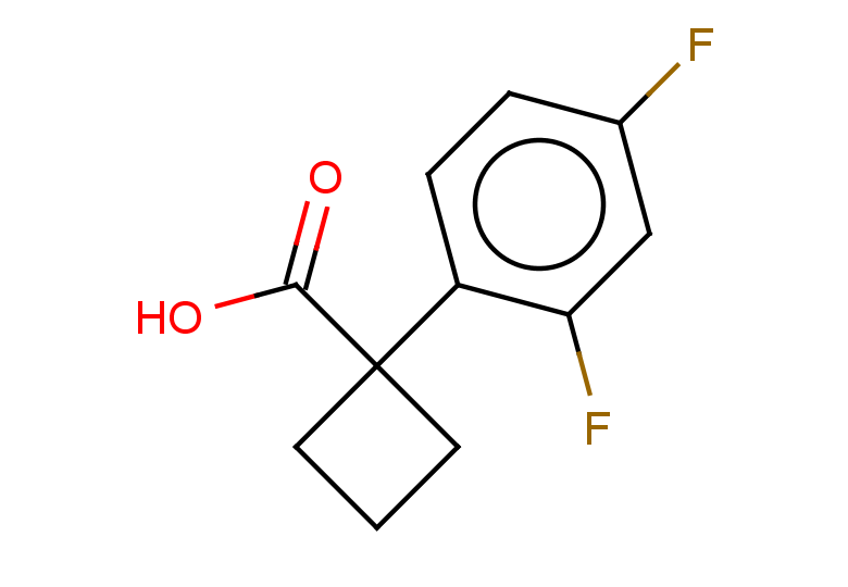 1-(2,4-difluorophenyl)cyclobutane-1-carboxylic acid