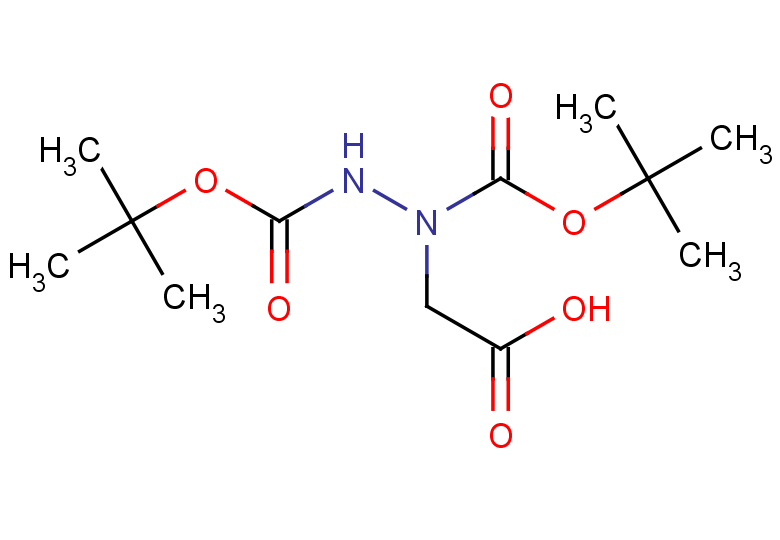 2-{[(tert-butoxy)carbonyl]({[(tert-butoxy)carbonyl]amino})amino}acetic acid
