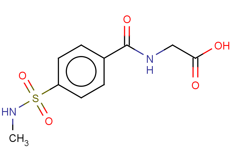 2-{[4-(methylsulfamoyl)phenyl]formamido}acetic acid