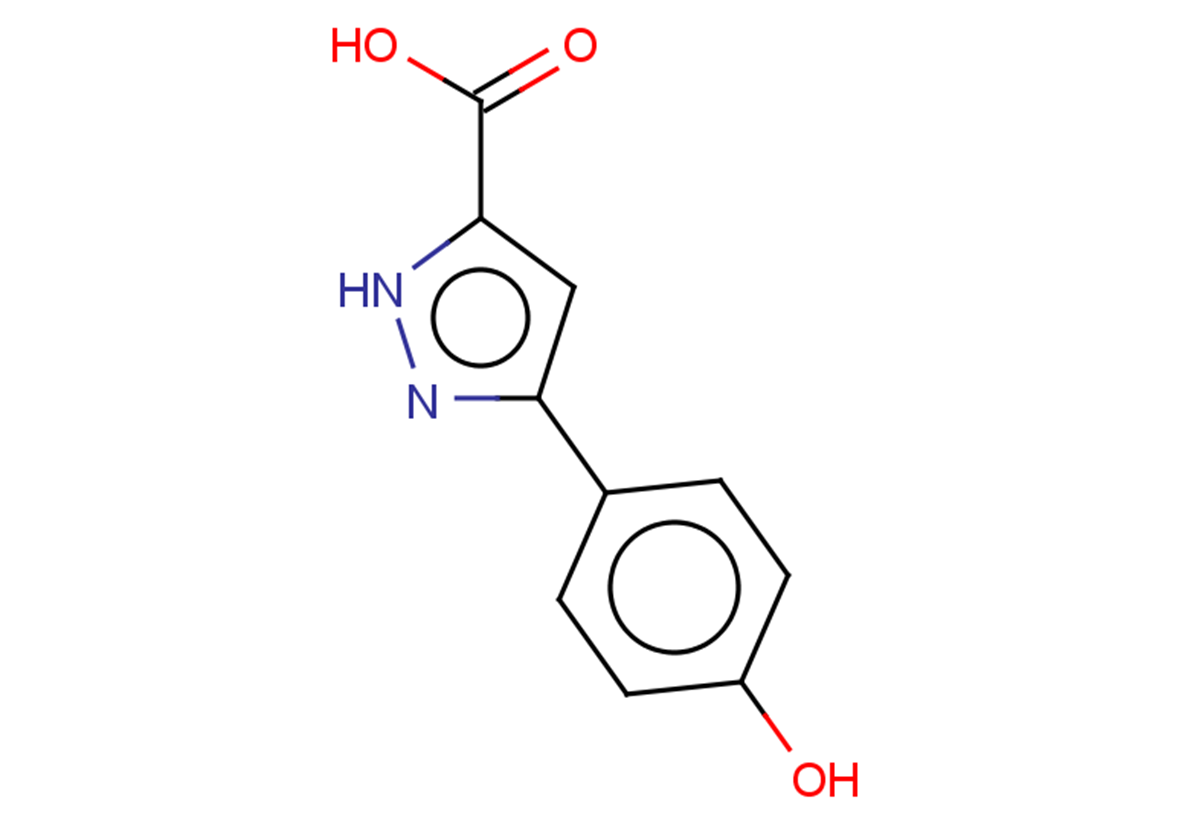 3-(4-hydroxyphenyl)-1H-pyrazole-5-carboxylic acid