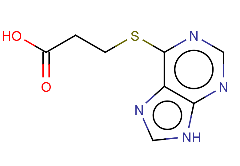 3-(9H-purin-6-ylsulfanyl)propanoic acid