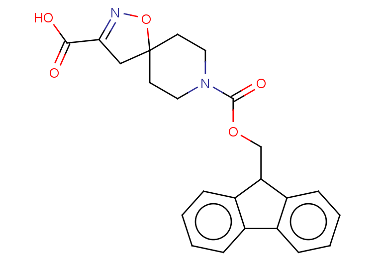 8-[(9H-fluoren-9-ylmethoxy)carbonyl]-1-oxa-2,8-diazaspiro[4.5]dec-2-ene-3-carboxylic acid