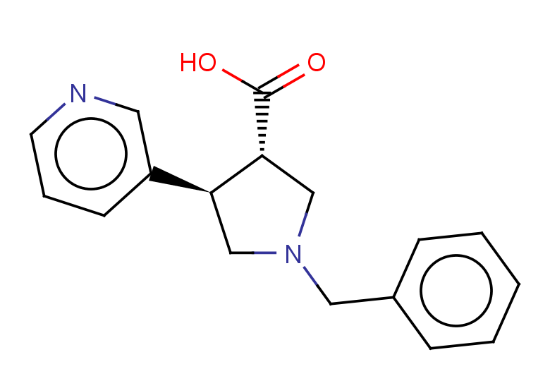 rac-(3R,4S)-1-benzyl-4-(pyridin-3-yl)pyrrolidine-3-carboxylic acid