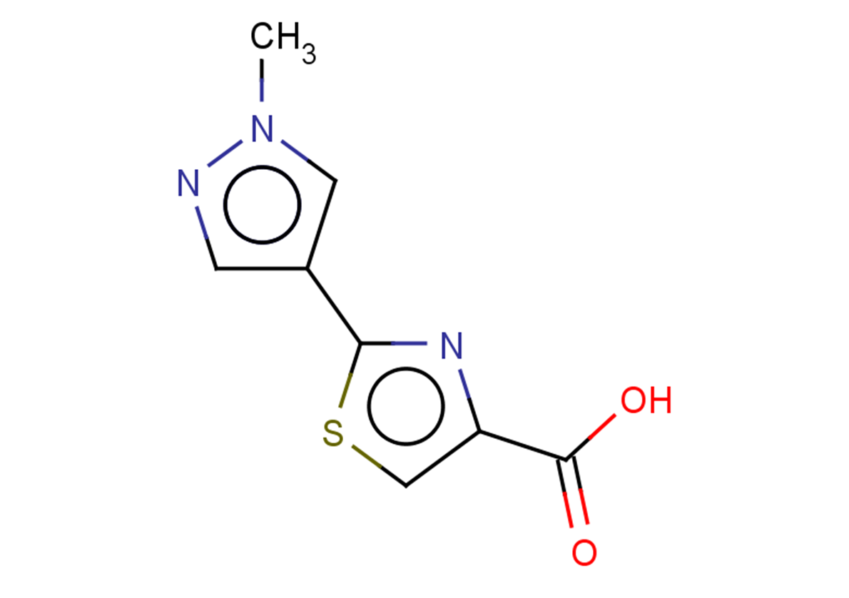 2-(1-methyl-1H-pyrazol-4-yl)-1,3-thiazole-4-carboxylic acid