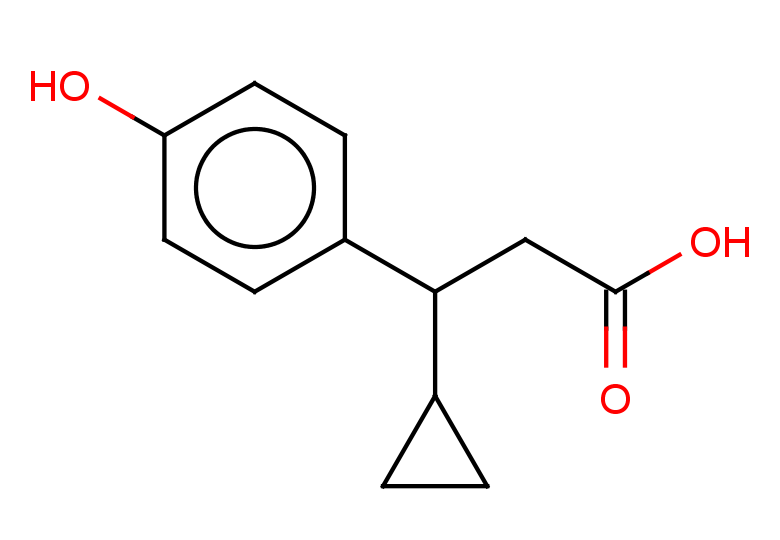 3-cyclopropyl-3-(4-hydroxyphenyl)propanoic acid