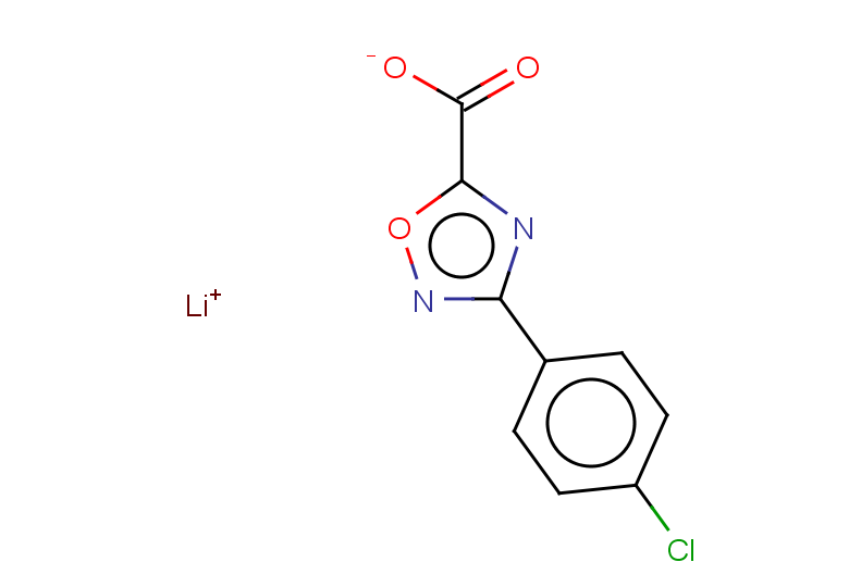 lithium(1+) 3-(4-chlorophenyl)-1,2,4-oxadiazole-5-carboxylate