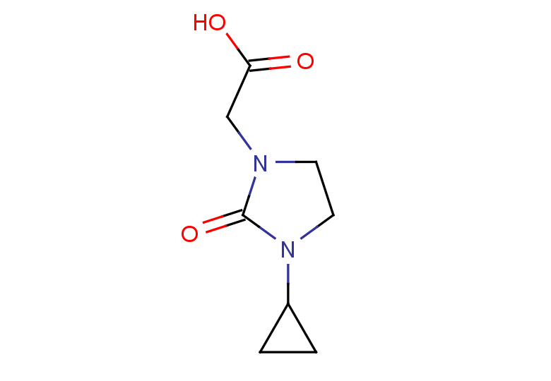 2-(3-cyclopropyl-2-oxoimidazolidin-1-yl)acetic acid