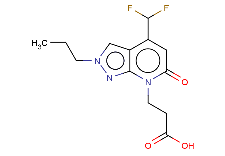 3-[4-(difluoromethyl)-6-oxo-2-propyl-2H,6H,7H-pyrazolo[3,4-b]pyridin-7-yl]propanoic acid