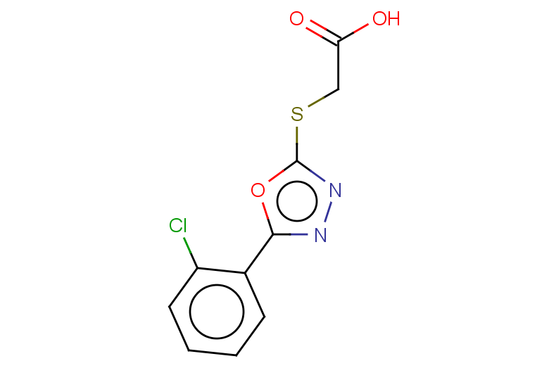 2-{[5-(2-chlorophenyl)-1,3,4-oxadiazol-2-yl]sulfanyl}acetic acid