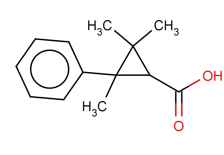 2,2,3-trimethyl-3-phenylcyclopropane-1-carboxylic acid, Mixture of diastereomers