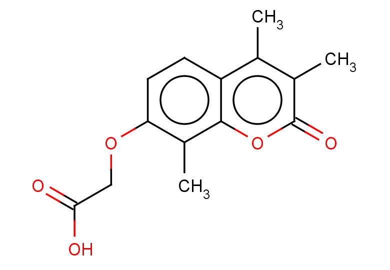 2-[(3,4,8-trimethyl-2-oxo-2H-chromen-7-yl)oxy]acetic acid