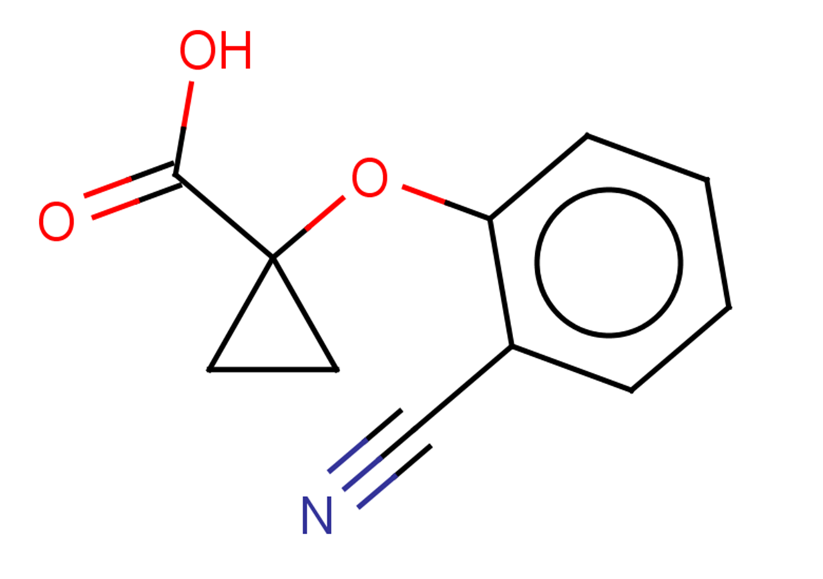1-(2-cyanophenoxy)cyclopropane-1-carboxylic acid
