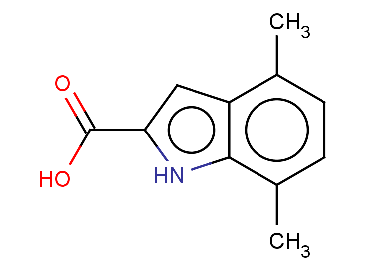 4,7-dimethyl-1H-indole-2-carboxylic acid