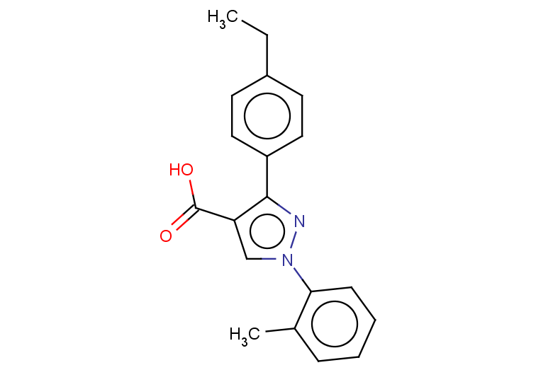 3-(4-ethylphenyl)-1-(2-methylphenyl)-1H-pyrazole-4-carboxylic acid