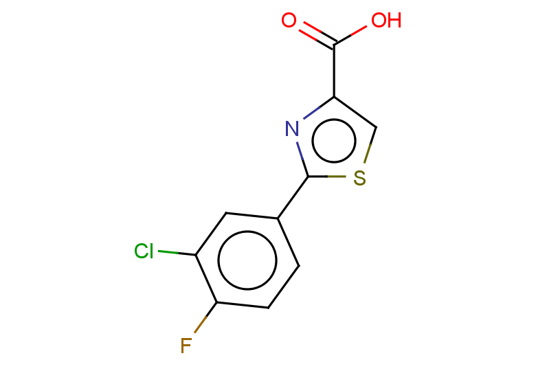 2-(3-chloro-4-fluorophenyl)-1,3-thiazole-4-carboxylic acid