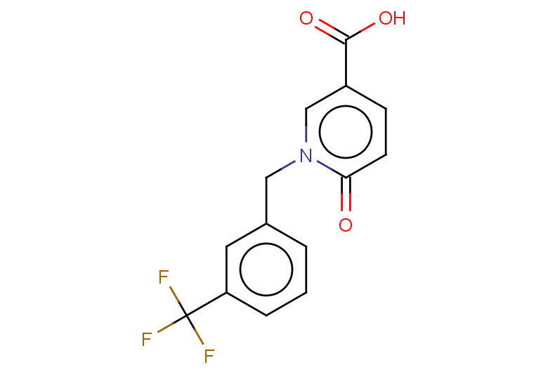 6-oxo-1-{[3-(trifluoromethyl)phenyl]methyl}-1,6-dihydropyridine-3-carboxylic acid