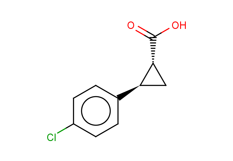 rac-(1R,2R)-2-(4-chlorophenyl)cyclopropane-1-carboxylic acid, trans
