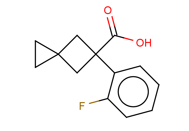 5-(2-fluorophenyl)spiro[2.3]hexane-5-carboxylic acid