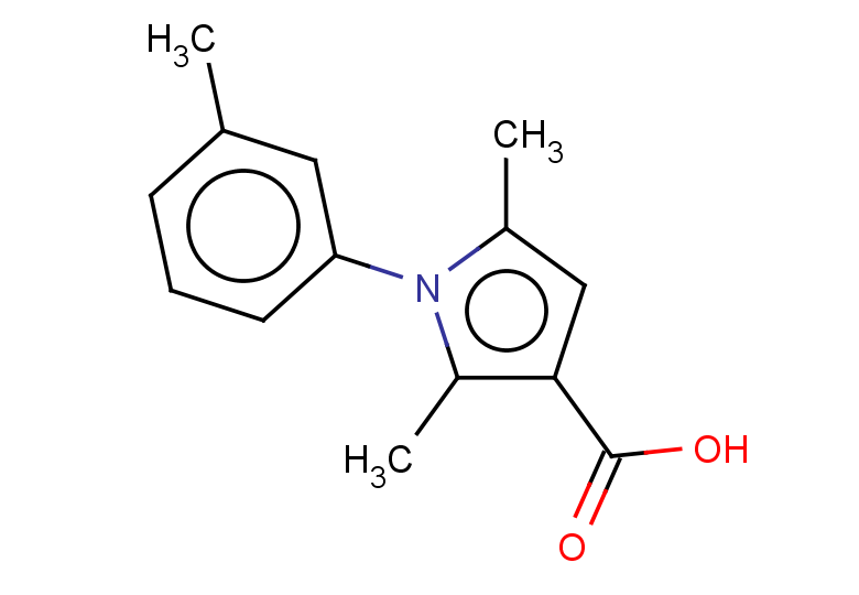 2,5-dimethyl-1-(3-methylphenyl)-1H-pyrrole-3-carboxylic acid