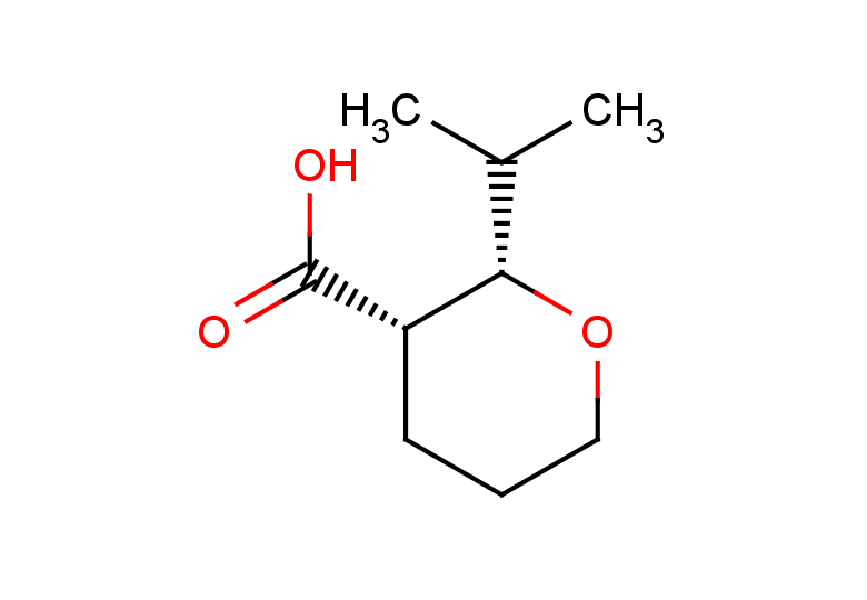 rac-(2R,3R)-2-(propan-2-yl)oxane-3-carboxylic acid, cis