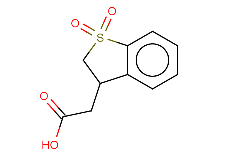 2-(1,1-dioxo-2,3-dihydro-1lambda6-benzothiophen-3-yl)acetic acid