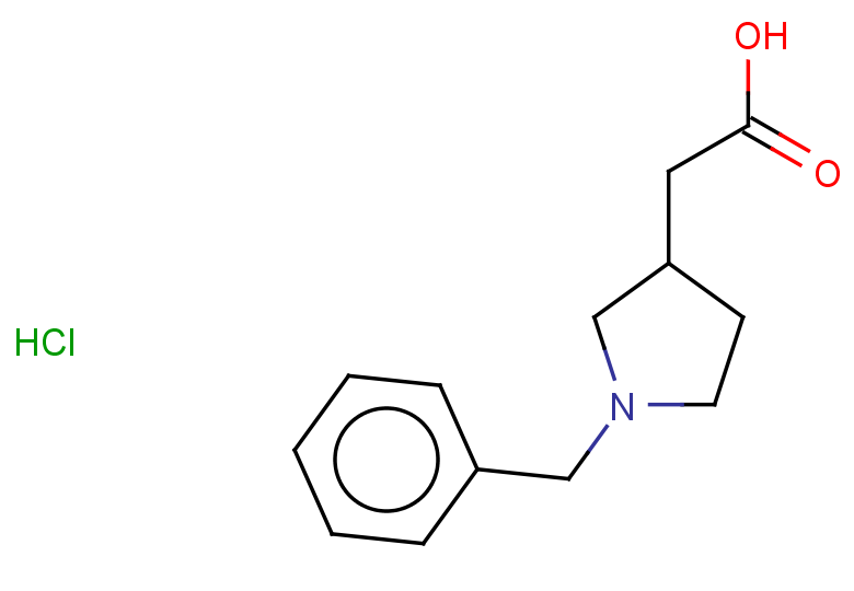 2-(1-benzylpyrrolidin-3-yl)acetic acid hydrochloride