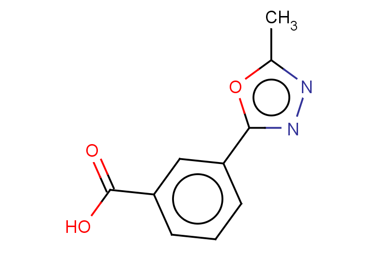 3-(5-methyl-1,3,4-oxadiazol-2-yl)benzoic acid