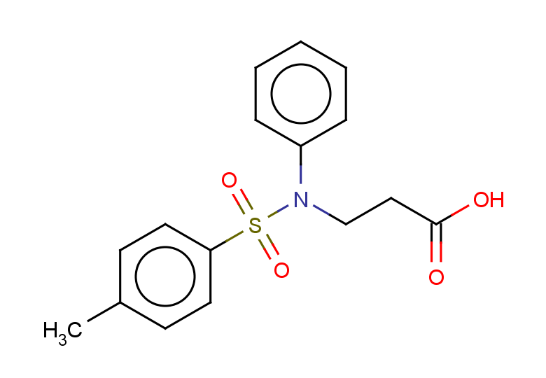3-(N-phenyl4-methylbenzenesulfonamido)propanoic acid